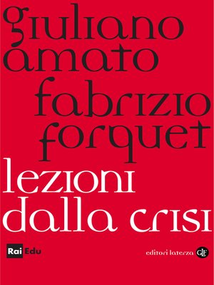 cover image of Lezioni dalla crisi